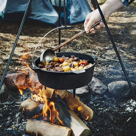 Amazon.com: Uno Casa Cast Iron Camping Dutch Oven - Cast Iron Pot with Lid, Cast Iron Camping Cookware, 6 Qt Dutch Oven Camping, Campfire Cooking, Camping Cast Iron Dutch Oven Pot with Lid, Camp Oven, Camping Oven: Home & Kitchen Camping Dutch Oven, Campfire Cooking Equipment, Camping Oven, Cast Iron Oven, Camping Pot, Dutch Oven Camping, Prepared Eggs, Camping Dinners, Cast Iron Pot