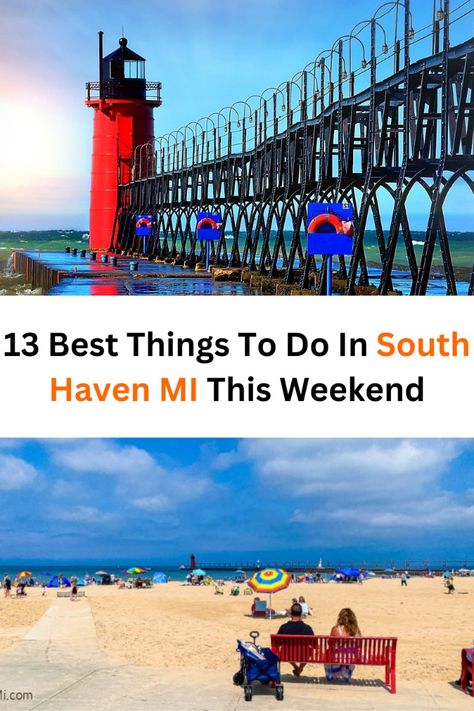 Discover the top things to do in South Haven, MI with our ultimate guide! From picturesque beaches to local attractions, explore everything this charming lakeside town has to offer. Whether you're planning a family trip or a romantic getaway, these must-see spots will make your visit unforgettable. Start planning your South Haven adventure today! 🍓🚴‍♀️ #SouthHavenMI #TravelInspiration #FamilyTravel #MichiganGetaways #ExploreMichigan South Haven Mi, South Haven, Maritime Museum, Romantic Getaway, North And South, Family Trip, Booking Hotel, Awesome Things, Romantic Getaways