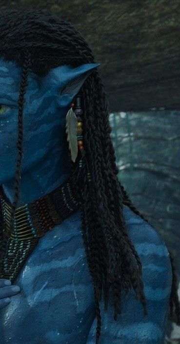 Neteyam Aesthetic, Navi Hairstyles, Avatar Accessories, Neteyam Sully, Avatar Makeup, Avatar 2009, Avatar Art, Avatar Pandora, Avatar Dr