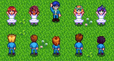 Flower Dance Shirts Stardew Flower Dance, Stardew Valley Flower Dance Dress, Stardew Valley Flower Dance, Stardew Valley Tips, Stardew Valley Fanart, Emo Men, Flower Dance, Valley Flowers, Skull Mask