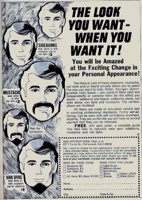 Explore Dex1138's photos on Flickr. Dex1138 has uploaded 4279 photos to Flickr. Mad Ads, Fake Beards, Funny Ads, Retro Advertising, Retro Ads, Old Ads, Magazine Ads, Film Posters, Vintage Comics