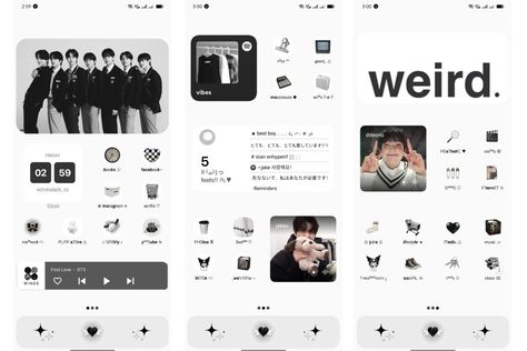 #homescreen #android #ios #enhypen #kpop #black #white #aesthetic Black And White Iphone Aesthetic Layout, Enhypen Widget Black, Black And White Ios Layout, Enhypen Theme Phone, Enhypen Iphone Layout, Enhypen Ios 16, Enhypen Phone Theme, Enhypen Homescreen Layout, Enhypen Ios Layout