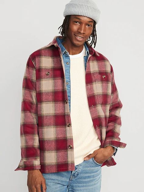 Plaid Shacket, Mens Crew Neck, You Call, Holiday Fashion, Red Plaid, Blue Plaid, Plaid Shirt, New Outfits, Women's Plaid Shirt