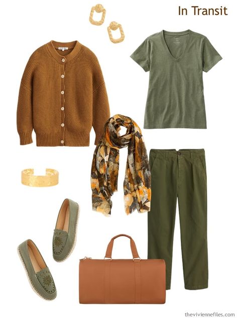 Green Capsule Wardrobe, Soft Autumn Outfits Capsule Wardrobe, Brown Wardrobe, Neat Outfits, Fall Travel Wardrobe, Autumn Capsule Wardrobe, Wardrobe Challenge, Graduation Pic, Olive Clothing