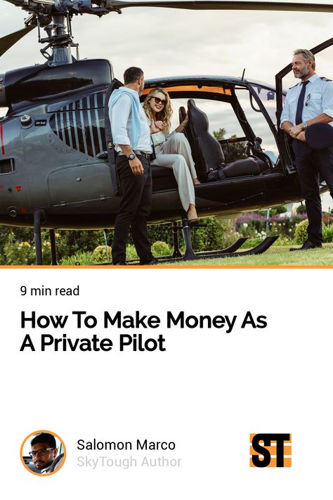 How To Make Money As A Private Pilot Flight Instruction, Private Pilot License, Pilot License, Student Pilot, Commercial Pilot, Private Pilot, Career Exploration, School Clubs, Aviation Industry