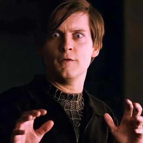 Bully Maguire Pfp, Spiderman Trilogy, Bully Maguire, Cold Pictures, Spiderman Characters, Spiderman 4, Peter Parker Spiderman, Tobey Maguire, What Do You Meme