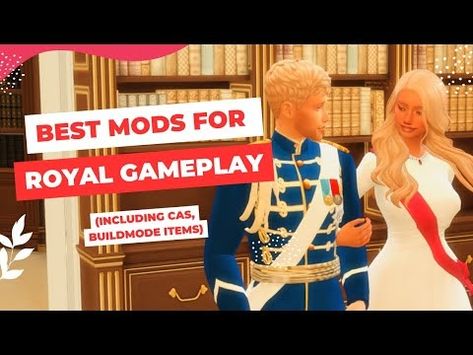 BEST MODS FOR ROYAL FAMILY GAMEPLAY | THE SIMS 4 - YouTube Sims 4 Cc Royal Mod, Sims 4 Mods Royal, Sims 4 Royal Mod, Sims 4 Family Gameplay Mods, Sims 4 Arranged Marriage Mod, Royalty Mod Sims 4, Sims 4 Royal Family, Sims 4 Royalty Mod, Sims 4 Royal Cc