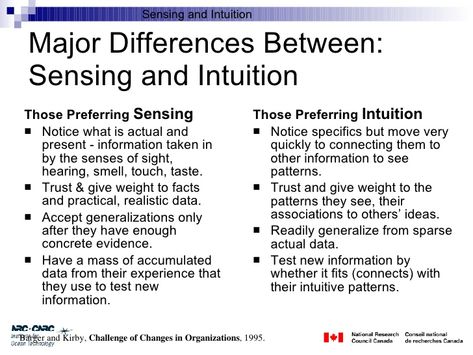 Sensor Vs Intuitive, Mbti Functions, Mbti Charts, Isfj Personality, Intj And Infj, Cognitive Functions, Personality Psychology, Myers Briggs Personality Types, Myers–briggs Type Indicator