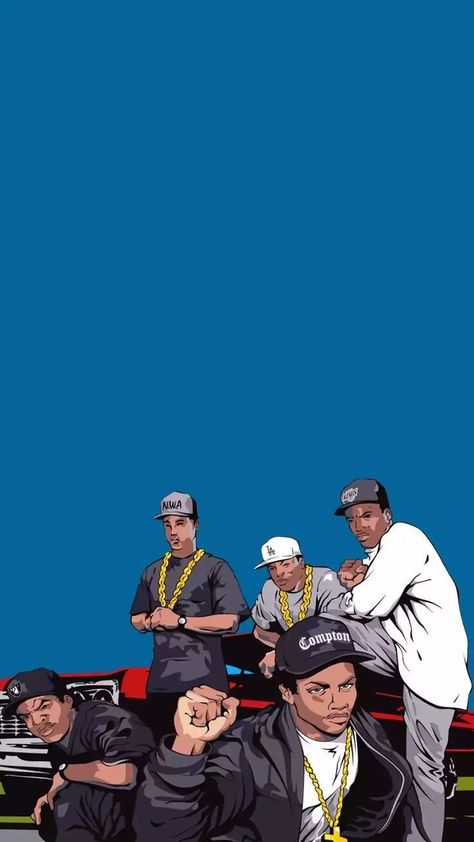 Nwa Wallpaper, Hip Hop Aesthetic Wallpaper, Bape Shark Wallpaper, Funny Falling Videos, History Of Hip Hop, Hip Hop Wallpaper, Rapper Wallpaper Iphone, Iphone Logo, Hip Hop Classics