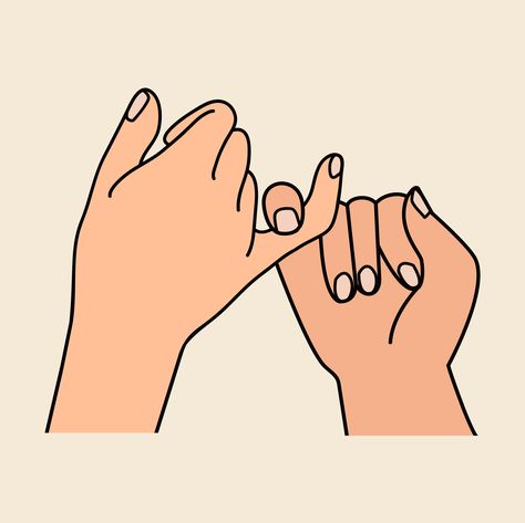 Download Cute pinky promise hands flat design Vector Art. Choose from over a million free vectors, clipart graphics, vector art images, design templates, and illustrations created by artists worldwide! Pinky Promise, Design Vector, Flat Design, Design