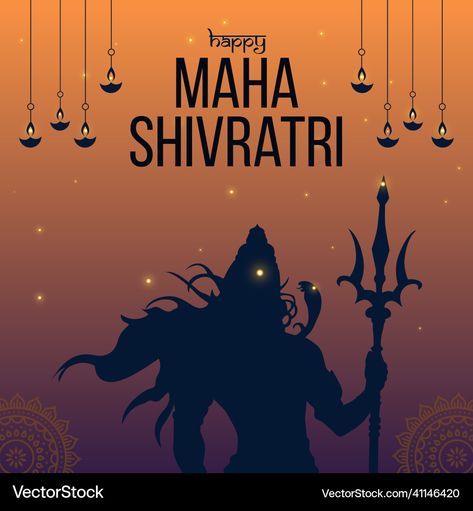 Shivratri Banner, Happy Maha Shivratri, Maha Shivratri, Hindu Festival, Hindu Festivals, Banner Template Design, Freelance Graphic Design, Template Download, Business Names