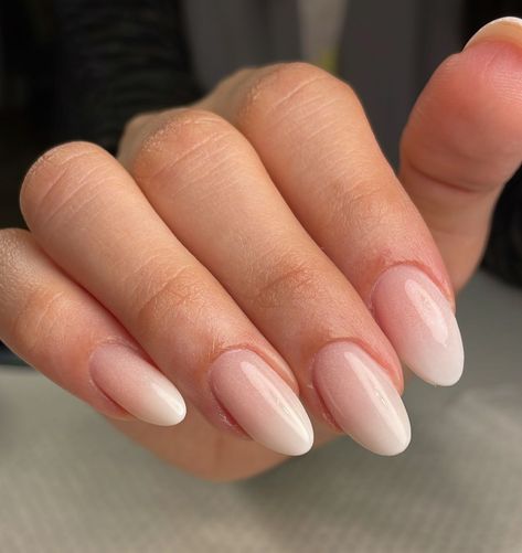 French Fade Nails, Faded French, Engagement Nails, Nail Goals, Nail Decor, Girl Nails, Gel Nail Extensions, Nails 2024, Girls Nails