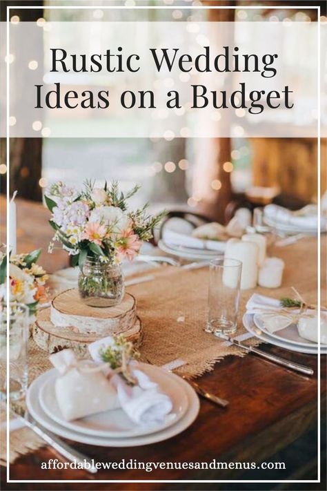 Farmhouse Wedding Reception Ideas, Rustic Fall Wedding On A Budget, Simple Elegant Rustic Wedding Decor, Rustic Backdrops For Weddings, November Wedding Decorations Diy, Rustic Wedding Decor Ceremony, Farmhouse Chic Wedding Decor, Simple Rustic Wedding Table Decor, Easy Diy Rustic Wedding Decor