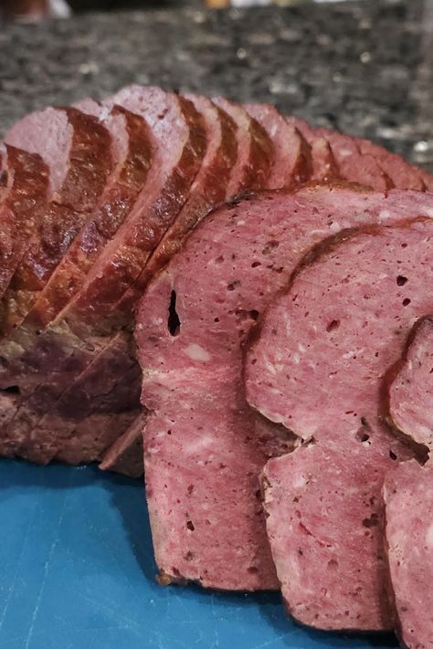 How To Make Deer Bologna, Beef Bologna Recipes, Homemade Bologna Recipes, Hot Bologna Recipe, Trail Bologna Recipe, Braunschweiger Recipes, Deer Bologna Recipe, Homemade Lunchmeat, Old Fashion Home