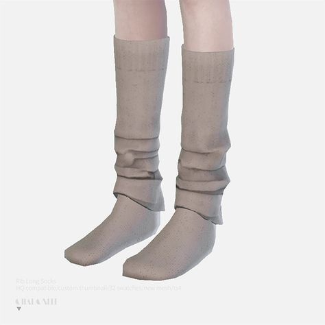 Rib Long Socks | Patreon Sims 4 Stockings Cc, Hyein Seo, Rare Clothing, Cc Shoes, Sims 4 Cc Shoes, Sims 4 Children, Cc Sims, Sims 4 Game, Ts4 Cc