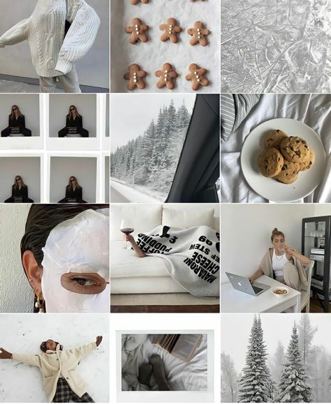 Winter Feed Aesthetic, Winter Feed Instagram, Winter Instagram Feed, Travel Instagram Ideas, Winter Instagram, Feed Insta, Christmas Shoot, Instagram Theme Feed, Minimal Christmas