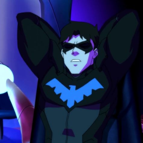 Teen Titans Go Matching Pfp, Young Justice Nightwing, Nightwing Icon, Matching Pfp Trio, Nightwing Wallpaper, Nightwing Young Justice, Pfp Trio, Nighwing, Nightwing Batman