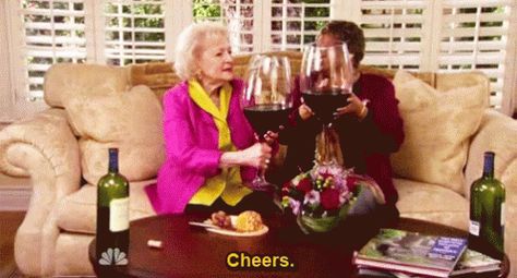 Cheers Wine GIF - Cheers Wine BettyWhite GIFs One Glass Of Wine, Friend Memes, Betty White, Serious Relationship, Best Friend Goals, The Cw, Wine Drinks, Going To The Gym, The Words