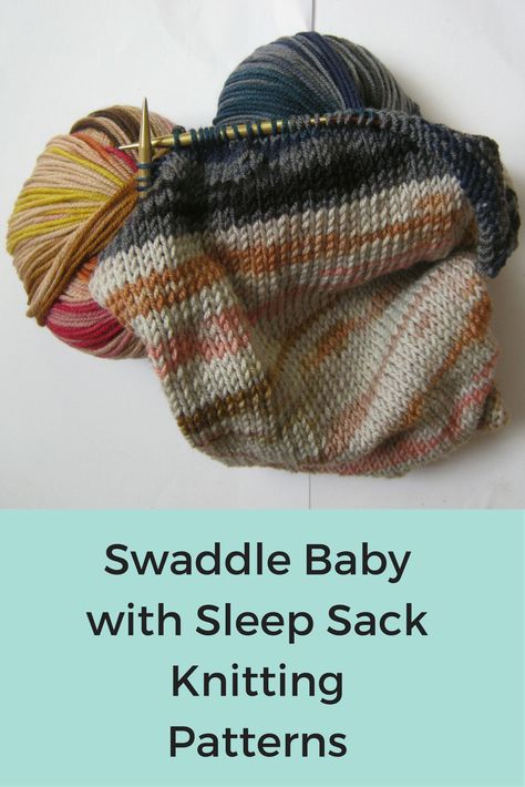 Knitted Swaddle Sack Pattern, Newborn Cocoon Knit Pattern, Knit Swaddle Blanket Diy, Knit Sleep Sack Pattern Free, Knitted Cocoon Pattern Free, Cocoon Knitting Pattern Free, Infant Knitting Patterns, Knit Sleep Sack, Newborn Knitting Patterns