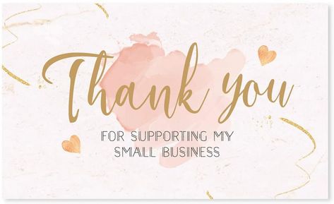 Show your appreciation to your customers with these beautiful thank you cards. Great for any small . #Support_Small_Business_Quotes #Business_Thank_You_Notes #Business_Cards_Template #Thanks_Note Support Small Business Quotes, Business Thank You Notes, Small Business Quotes, Cute Thank You Cards, Writing Thank You Cards, Business Labels, Small Business Cards, Business Christmas, Small Business Packaging Ideas