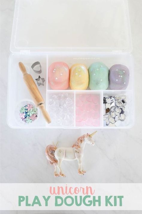 30+ Fun Playdough Ideas for Kids | momooze Playdough Ideas, Play Dough Kits, Diy Play Doh, Play Doh Kits, Diy Playdough, Diy Deodorant, Playdough Activities, Diy Unicorn, Playdough Kits