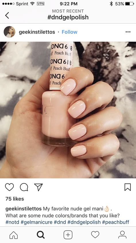 Neutral Gel Nail Colors Dnd, Dnd Gel Neutral Colors, Trendy Nail Colors Spring 2023, Spring Nails Dnd Gel, Spring Nails 2023 Gel Colors Opi, Neutral Nails Dnd Gel, Daisy Gel Polish Colors, Dnd Neutral Gel Polish Colors, Summer Dnd Gel Nails Colors