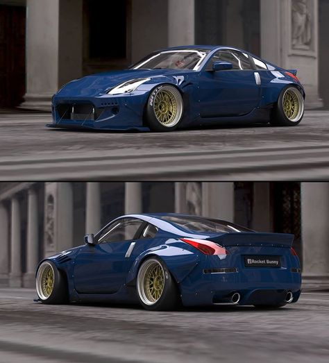 New Release!  Rocket Bunny tra_kyoto Widebody Kit for Nissan 350z   Hey guys, what you think of this?  #fiebruznews #fiebruzmotorsports #rocketbunny #350z #nissan 350z Nissan Custom, 350z Nissan, Rocket Bunny, Nissan Z, Cars Usa, Nissan Cars, Mitsubishi Lancer Evolution, Street Racing Cars, Nissan 370z