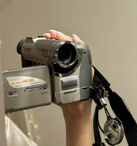 panasonic video camera 2000s nostalgia old cameras vintage Old Cameras Vintage, Old Cameras Aesthetic, Vintage Video Camera, Film Camera Photography, Panasonic Camera, Camera Aesthetic, Cute Camera, Retro Gadgets, Old Cameras