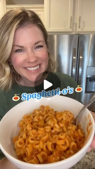 Stephanie Gigliotti on Instagram: "Homemade spaghettio’s 🫶😍   Get the full printable recipe: https://www.stephreallife.com/homemade-spaghetti-os/  Spaghetti-o’s  3 cups water 28 ounce can tomato sauce  2 cups shredded cheddar cheese  1 tsp garlic powder 2 tsp sugar 1 1/2 cup milk- 2% or whole 2 cups - pasta rings (about 8 ounces) Mini meatballs, cooked (optional)   In a large sauce pan combine the water, the tomato sauce, milk, sugar and garlic powder. Bring to a simmer and stir in the cheddar cheese until melted. When the cheese is melted, add in the uncooked rings and stir Let that simmer over low for 15- 20 minutes, stirring occasionally, until the pasta is tender  *if it becomes too thick add a little milk or water to make it saucy Add in the cooked meatballs and enjoy!  #spaghettios Spaghetti Os Recipe, Homemade Spaghetti Os, Noodle Casseroles, Stephanie Gigliotti, Spaghetti Os, Homemade Spaghettios, Steph Gigliotti, Spaghetti Soup, Leftover Spaghetti