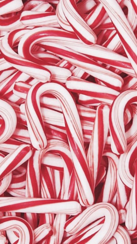 iPhone wallpaper | candy canes Wallpaper Candy, Candy Cane Background, Christmas Lockscreen, Always Watching, Lovely Images, All Christmas, Lockscreen Wallpaper, Candy Canes, Christmas Winter