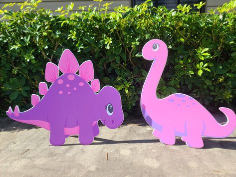 Dinosaurs Decorations, Dinosaur Props, Elmo Party Decorations, Character Props, Girl Dinosaur Party, Shark Party Decorations, Camp Theme, Dino Birthday Party, Elmo Party