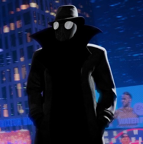 Spider Noir Widget, Noir Spiderman Pfp, Black Noir Spiderman, Spider Noir Without Mask, Spider Nior, Spider Noir Pfp, Noir Spiderman, Spider Man Noir, Spider Noir