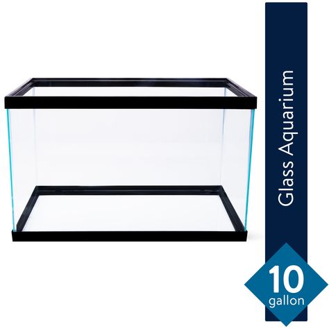 AquaCulture Aquarium 10 Gallon 10 Gallon - Walmart.com Aquarium Hood, 10 Gallon Fish Tank, Aquarium Stands, Aqua Culture, Aquarium Stand, Glass Aquarium, Small Turtles, Turtle Tank, Tanked Aquariums