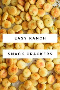 Hand Snacks, Ranch Crackers, Spicy Ranch, Cheap Snack, Snack Crackers, Healthy Snacks To Buy, Diy Snacks, Snacks To Make, Potato Chip