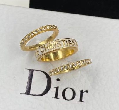 Dior Jelewry, Dior Jwellary, Expensive Jewelry Luxury Rings, Dhgate Jewelry, Dior Ring Gold, Dior Jewelry Ring, Christian Dior Ring, Ring Dior, Dhgate Finds