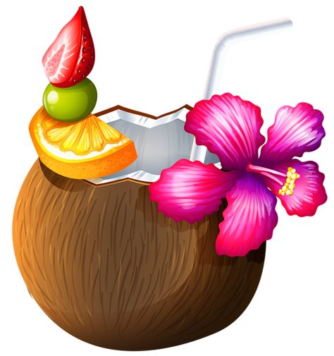 I Need Vitamin Sea, Aloha Party, Hawaiian Party Decorations, Coconut Drinks, Fiesta Tropical, Hawaii Party, Flamingo Party, Hawaiian Party, Tropical Party