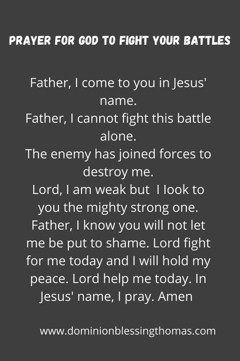 Spiritual Battle Scriptures, Spiritual Battle Quotes, Spiritual Warfare Quotes, Battle Quotes, Pray Scripture, Blessing Bag, God Prayers, Fierce Quotes, Family Prayer