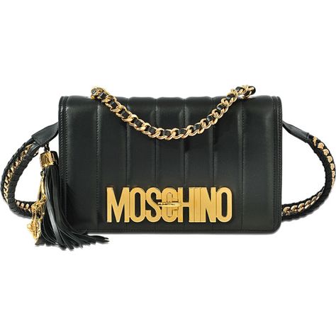 Moschino Quilted flap bag ($1,710) ❤ liked on Polyvore featuring bags, handbags, black, moschino handbags, moschino bags, moschino, flap bag and quilted bags Noir Outfit, Moschino Handbags, Moschino Bags, Quilted Bags, Handbags Black, Quilted Bag, Flap Bag, Moschino, Bags Handbags