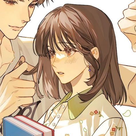 manhua: confession / 告白 Manhua Icons, Chibi Couple, Couple Icon, Matching Pfp's, Match Pfp, Best Anime Couples, Couple Pfp, Picture Icon, Avatar Couple