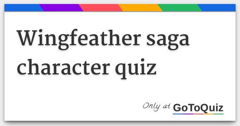 Results: Wingfeather saga character quiz Wingfeather Saga, Andrew Peterson, Infp, Book Series, Mbti, Book Worms, Good Books, Fan Art, Fan