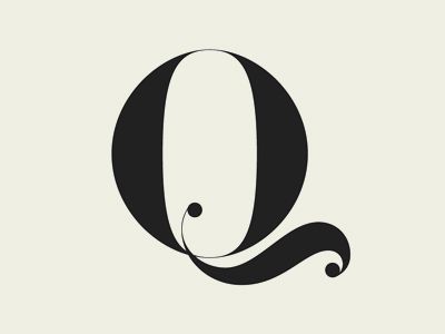 Just a Couple Q's I'm working on. This one is a variation on Bella: http://www.hypefortype.com/f37bella.html Q Letter Design, Q Typography, Q Letter Logo, Fashion Magazine Typography, Q Logo, Q Design, X Letter, Page Layout Design, Letter Q