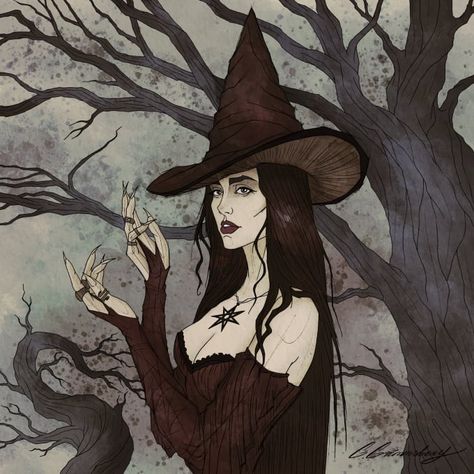 Draw your ideas in my art style by Georgegrimmsber Witch Business, Witches Lair, Witch Drawing, Witch Wallpaper, Witchy Art, Fantasy Witch, Witchy Aesthetic, Witching Hour, Candle Art