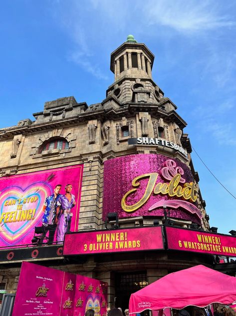 & JULIET is a Fun Musical! Juliet The Musical, & Juliet The Musical, & Juliet Broadway, And Juliet Musical, & Juliet Musical, Juliet Aesthetic, Broadway Sign, Theater Aesthetic, Musical Aesthetic