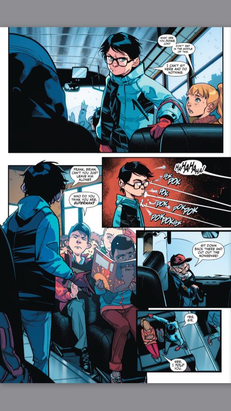 Super Sons #1  6/20 Super Sons Comic, Super Sons, Jon Kent, Superhero Batman, Dc Comics Superheroes, Dc Comics Artwork, Dc Memes, Comics Story, Batman Family