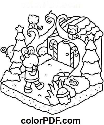 Ghostly Cute Christmas Bobbie Goods – Coloring Pages and Books in PDF Cute Christmas Coloring Pages, Bobbie Goods Coloring Pages, Bobbie Goods Coloring, Christmas Coloring Pages For Kids, Christmas Coloring Book, Bobbie Goods, Christmas Coloring Books, Christmas Coloring, Christmas Coloring Pages