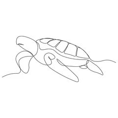 One Line Animals, Beachy Wallpaper, Diy Beach Bag, Big Turtle, Turtle Tattoo Designs, Animal Mascot, Turtle Drawing, Logo Identity, Single Line Drawing