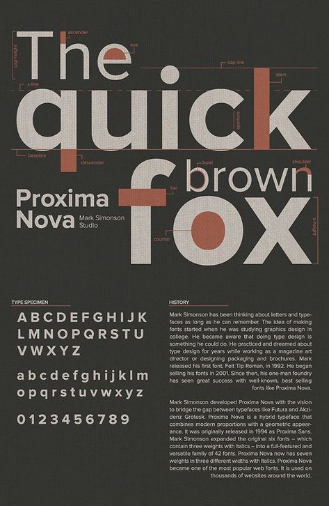 Anatomy Of Type, Poster For School, Calendar Design Inspiration, Proxima Nova, Typographic Layout, Graphic Design Portfolio Layout, Typography Book, Typo Poster, Type Poster