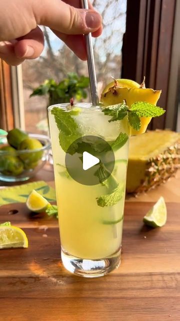 Thrive Market on Instagram: "Couldn’t swing a tropical vacation this winter? Make this mocktail recipe for a hydrating, #zeroproof sip that feels like an island getaway 🍹" Mojito Recipes, Thrive Market, Mojito Recipe, Mocktail Recipe, Island Getaway, Tropical Vacation, Mocktails, Mojito, Feel Like