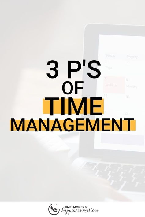 Managing time is a learned skill. Most people are better at learning it and others need to work really hard at getting right. Once you learn what the 3 P's of time management are, you are more likely to stay on task and stay productive! | productivity tips | how to be more productive with your time | time management hacks | time management tips #productivity #timetips #worktips #entrepreneurtips via @jen_dunham Time Management Hacks, Time Management Worksheet, Time Management Activities, Time Management Quotes, Managing Time, Manager Quotes, Time Management Techniques, Time Management Tools, Time Management Strategies