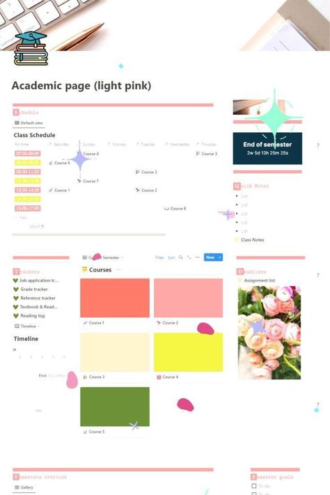 notion templates for students Notion Dashboard Ideas, Academia Notion, Notion Dashboard Template, Notion Meal Planner, Notion Template Aesthetic, Student Dashboard, Free Planner Templates, Life Planner Organization, Grade Tracker